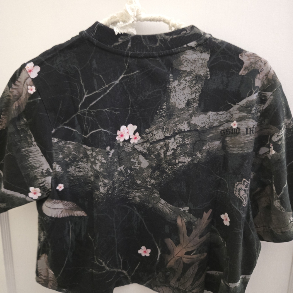 Darc Sport Cherry Blossom Camo Crop Tee - Picture 3 of 5